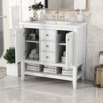 LostCat 36" Bathroom Vanity with Si