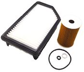 LAKSHMINARAYAN SALES CAR ENGINE OIL FILTER+AIR FILTER SET COMPATIBLE WITH CRETAA (Diesel Model)