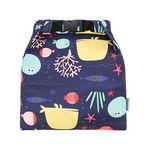 Hisprout Grab and Go Waterproof Washable Reusable Diaper Wet Bag(Ocean World)