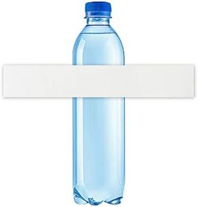Mr-Label-Waterproof Blank Water Bottle Labels–for Inkjet|Laser Printer-Self-Adhesive Wraparound-for 16oz. Water Bottle-Matte White-for Wedding|Baby Shower|Corporate Events(25 Sheets Total 175 Labels)
