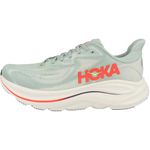 Hoka Clifton 10 Trainers Sage Neon Flame UK 9