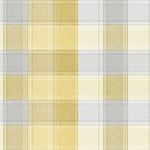 Arthouse Paste The Paper Wallpaper Country Check Ochre 902807 Full Roll