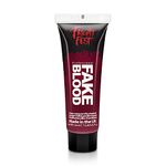 Fright Fest Fake Blood Gel 12ml SFX makeup looks great with face blood, liquid latex, white face paint, black face paint, scar wax and spirit gum