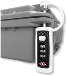 Cedar Mill TSA Approved Gun Case Lock – Durable, Cut-Resistant Security TSA Locks for Gun Case, Pistol Case, Revolver Gun Case or Firearms – Child-Safe Trigger Locks for Rifles and Shotguns