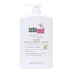 Sebamed Olive Face and Body Wash Pump Pot, 1L