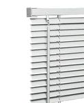 STL White PVC Venetian Blind Easy Fit Window Blinds (90 x 150 cm)