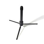 Cheerock Foldable Flute 4-Leg Stand Holder for Saxophone Oboe Wind Instrument Accessory Black-5.5" x0.8"