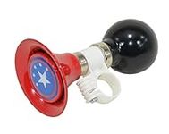 Nova Tree Kids Bike Horn Children Bicycle Bell for Girls or Boys (Black&Red)