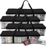Evelots CD Storage Bags (4 Pack) Cl
