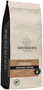 Grinders Crema Ground Coffee, 1kg