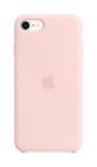 Apple Silicone Case (for iPhone SE) - Chalk Pink