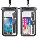 Large Waterproof Phone Pouch Cellphone Dry Bag,Universal IPX8 Waterproof Phone Case For iPhone 14 Pro Max 13 Pro Max 12 11 Pro Max XS 8 7 Samsung Galaxy S22 Ultra s11 Up to 7.5"