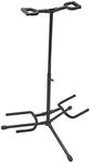 On-Stage GS7221BD Deluxe Folding Double Guitar Stand,Black