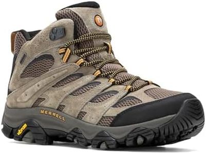 Merrell Moab 3 Mid Gore-TEX Men Outdoors Shoes, Walnut, 11 US