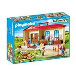 Playmobil 4897 Country Take Along Farm with Carry Handle and Fold-out Stables, Fun Imaginative Role-Play, PlaySets Suitable for Children Ages 4+