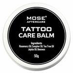 Mose Aftercare Tattoo Care Balm (50g) With Beeswax, Natural Essentials Oils & Fragrance. 100% Organic & Hand Made Tattoo Care Balm