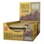 Fulfil Vitamin and Protein Bars (15 x 40g Bars) — Chocolate Hazelnut Whip Flavour — 14g High Protein, 9 Vitamins, Low Sugar