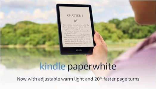 Certified Refurbished Amazon Kindle Paperwhite (16 GB) | Now with a larger display, adjustable warm light, increased battery life, and faster page turns | Denim