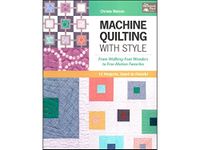 Martingale B1324T Machine Quilting with Style Book