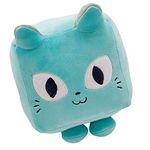OUKEYI 6 Inch Cute cat Plush Big Game x cat Plush Toy Doll Dog Plush Game cat Toy Doll is Suitable for Kids and Game Fans (Blue Cat)