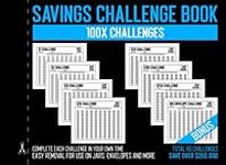 Savings Challenge Book: 100X Challe