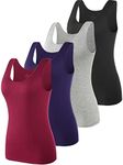 Vislivin Womens Supersoft Vest Tops