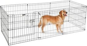 Puppy Playpen - Foldable Metal Exer