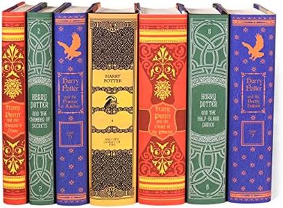 Juniper Books Harry Potter Boxed Set: House Mashup Edition | 7-Volume Hardcover Book Set with Custom Designed Dust Jackets published by Scholastic | J.K. Rowling | Includes All 7 Harry Potter Books