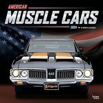 American Muscle Cars OFFICIAL | 2024 12 x 24 Inch Monthly Square Wall Calendar | Foil Stamped Cover | BrownTrout | USA Motor Ford Chevrolet Chrysler Oldsmobile Pontiac