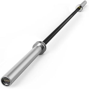 HANDBODE Olympic Womens Barbell Bar 6.5 ft, 35lb/15kg Weightlifting Bar for Powerlifting, Bench Press, Deadlift, Squat - 1000 lb Capacity, Home & Gym Strength Training
