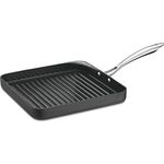 CUISINART Green Gourmet Hard Anodized-11-Inch Grill Pan, GG30-20C, Black