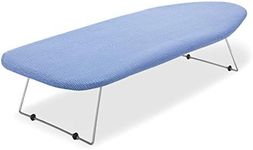 Whitmor Tabletop Ironing Board - Scorch Resistant Cover - Blue