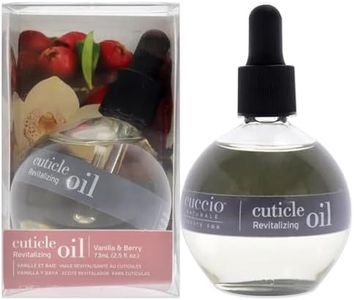 Cuccio Naturale Cuticle Oil - Vanilla & Berry Revitalizing Hydrator - Repair Skin & Nails - Paraben & Cruelty-Free - 2.5 Oz