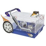 Midwest Homes for Pets Hamster Cage, Exciting Hot Rod Theme, Accessories & Decals Included