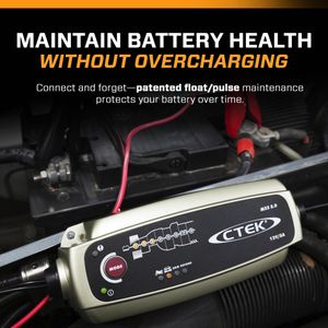 CTEK MXS 5.0 Battery Charger – 12V Smart Car Battery Maintainer