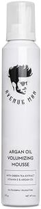 Avenue Man Argan Oil Mousse - Volumizing Styling Foam for Men - All Hair Types - Alcohol Free - (6.0 oz)