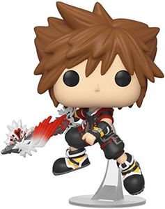 Funko Pop! Games: Kingdom Hearts 3-Sora with Shield - Figura de Vinilo Coleccionable - Idea de Regalo- Mercancia Oficial - Juguetes para Niños y Adultos - Video Games Fans