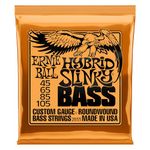 Ernie Ball 2833 Slinky Nickel Wound Bass Guitar Strings - Hybrid 45-105