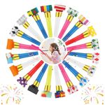 20 Pcs Blow Horn Noisemakers