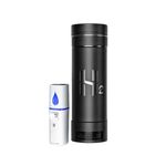 Adivaa HydroMax 300ML H2 Hydrogen Water Bottle Gen 6 | 9000+ PPB SPE/PEM Tech | BPA-Free Tritan | Portable Rechargeable Hydrogen Rich Antioxidant Water Maker for Gym, Travel, Office, Wellness & Detox