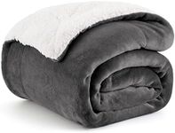 Bedsure Sherpa Fleece Throw Blanket