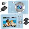 Digital Camera, Bofypoo Autofocus Kids Vlogging Camera FHD 1080P 48MP with 32GB Card, 16X Zoom Point and Shoot Digital Camera with Battery Charger, Compact Camera for Teens,Beginners