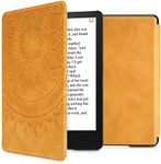 kwmobile Case Compatible with Amazon Kindle Paperwhite 11 Generation 2021 Case - Cover for Kindle Paperwhite Case w/Magnet - Indian Sun Brown