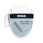 Kohler 32330-0 Purewash Bidet Toilet Seat, Elongated, White