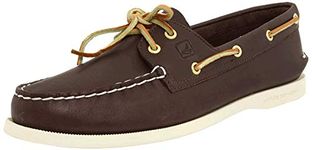 Sperry Women's A/O 2-Eye Boat Shoe, Brown, 9.5 M US