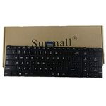 SUNMALL Keyboard replacement for Toshiba Satellite C850 C855 C855D L850 L855 L855D L875D P850 P875 P855 Black US Layout(6 Months Warranty)