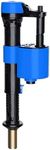 PlumbEZ Adjustable Bottom Entry Toilet Fill Valve with ½" UK Brass Threads - Cistern Fill Valve with Delayed Fill, Quiet Operation, Telescopic Height 8"-12" & Water Saving Filter - Brass Threads