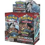 Pokemon POK81249 Sun and Moon Crimson Invasion Booster Display Box of 36 Packets Card Game, Multi-Colour, 60 x 80 cm