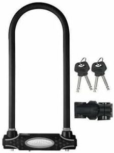 MASTER LOCK Antivol Vélo U [A Clé] [Support de Vélo Universel] [Antivol Certifié] [Modèle XL] 8195EURDPROCOLW - Idéal pour les Vélos, Vélos Electriques, VTT et autres, Noir