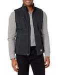 ARIAT Men's Softshell Vest in Stretch Canvas for Reinforced Concrete, Black, XXXL